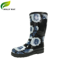 Women's Patterned Rubber Boots